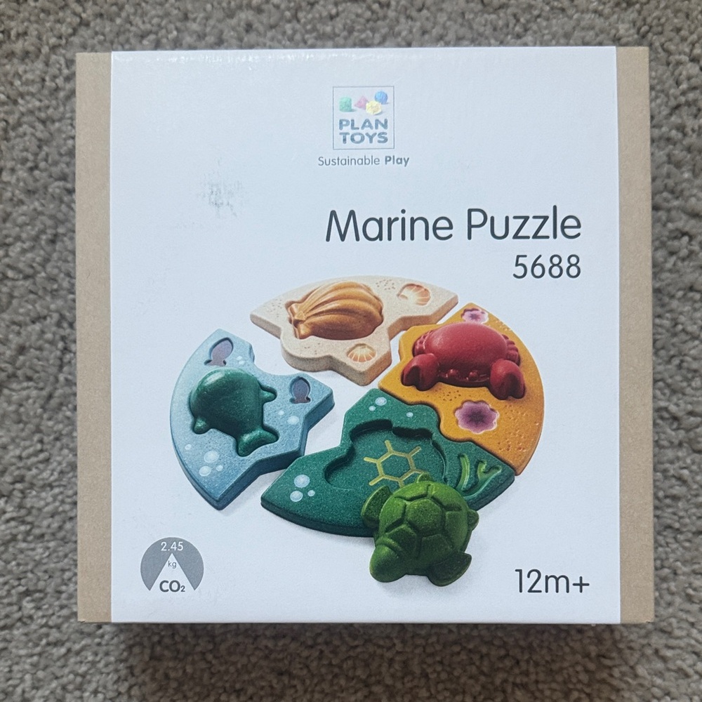 Brand New Plan Toys Marine Puzzle